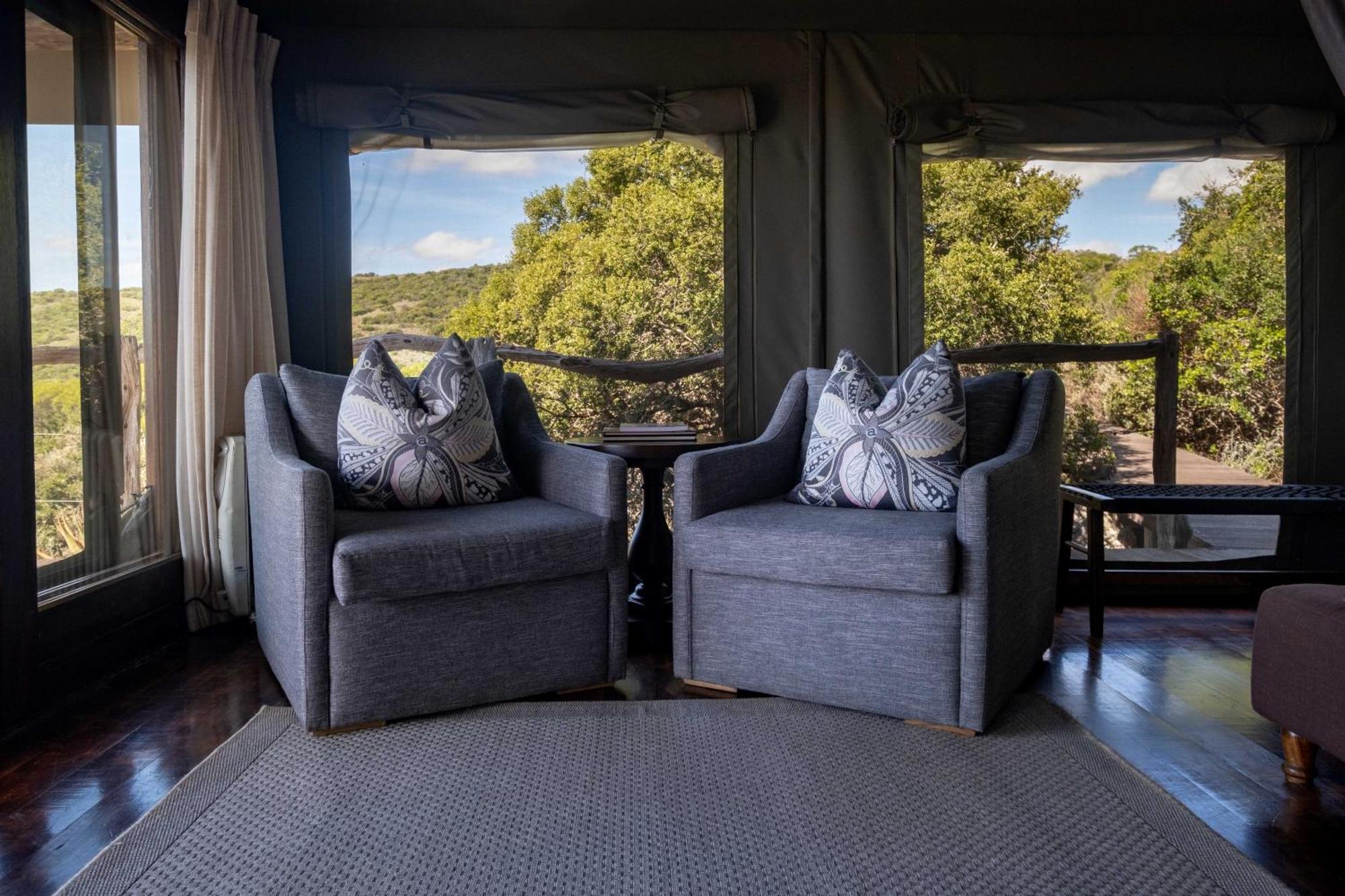 Hillsnek Safari Camp - Amakhala viltreservat Exteriör bild
