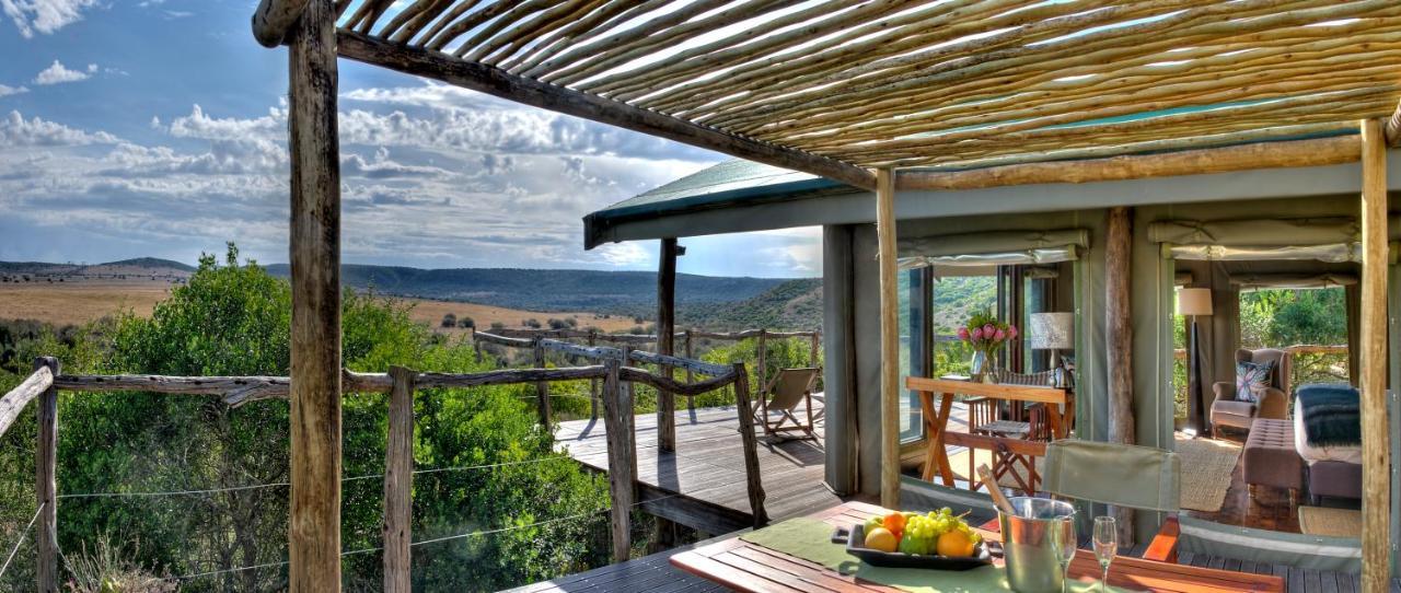 Hillsnek Safari Camp - Amakhala viltreservat Exteriör bild